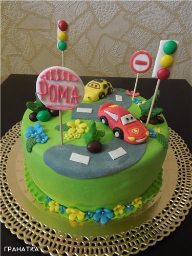 Torte basate sul cartone animato Cars