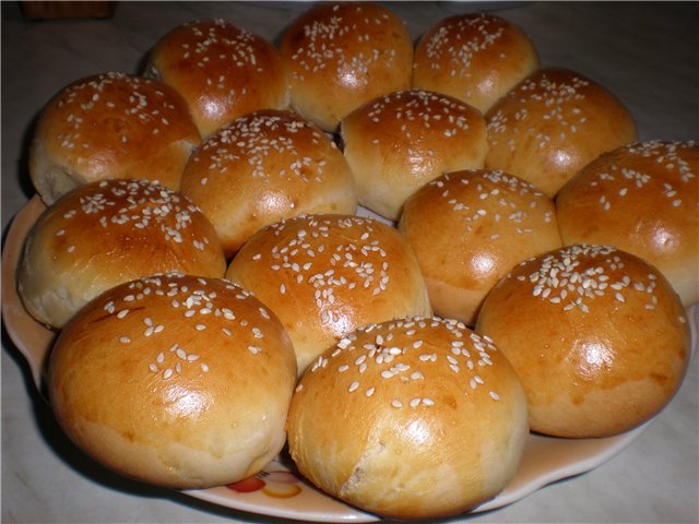 Wheat buns