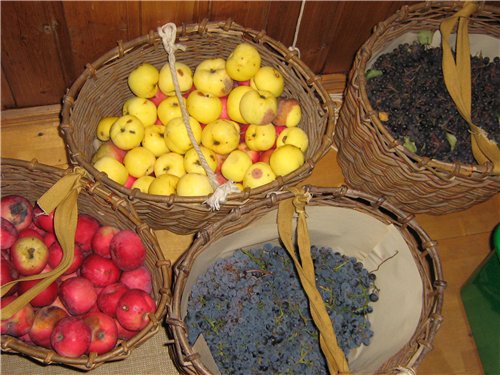 Compota de manzana y mora