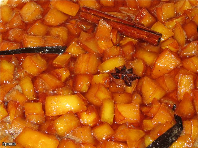 Thạch trái cây với gia vị (Marmelade de fruit aux épices)