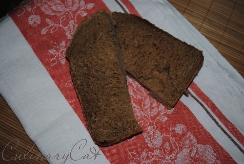 Pane alla birra nera (macchina per il pane)