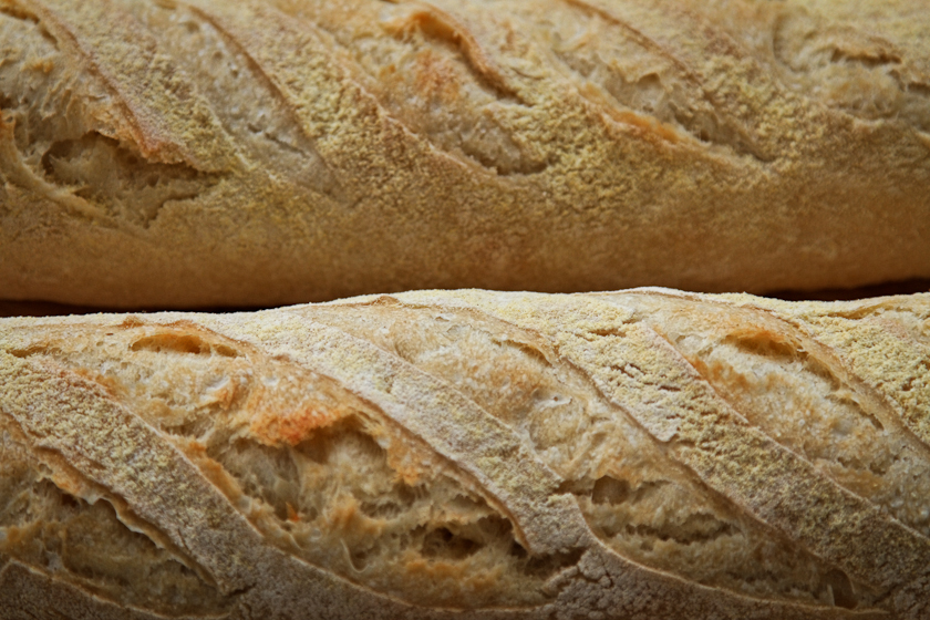 Stokbrood op oud deeg / Baguette de pate fermentee (oven)