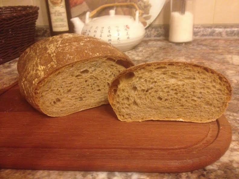 Whole Wheat 50:50 Impasto per Pane e Pizza (Peter Reinhart)