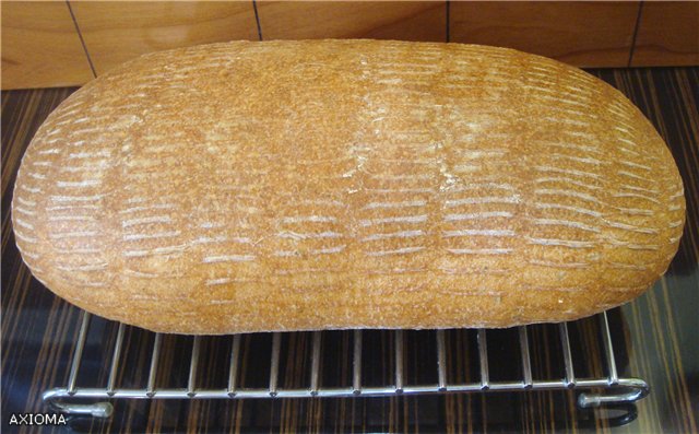 Italian bread (Ann Thibeault) in the oven