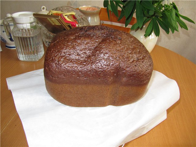 Torta al cioccolato pazza (in una macchina per il pane)