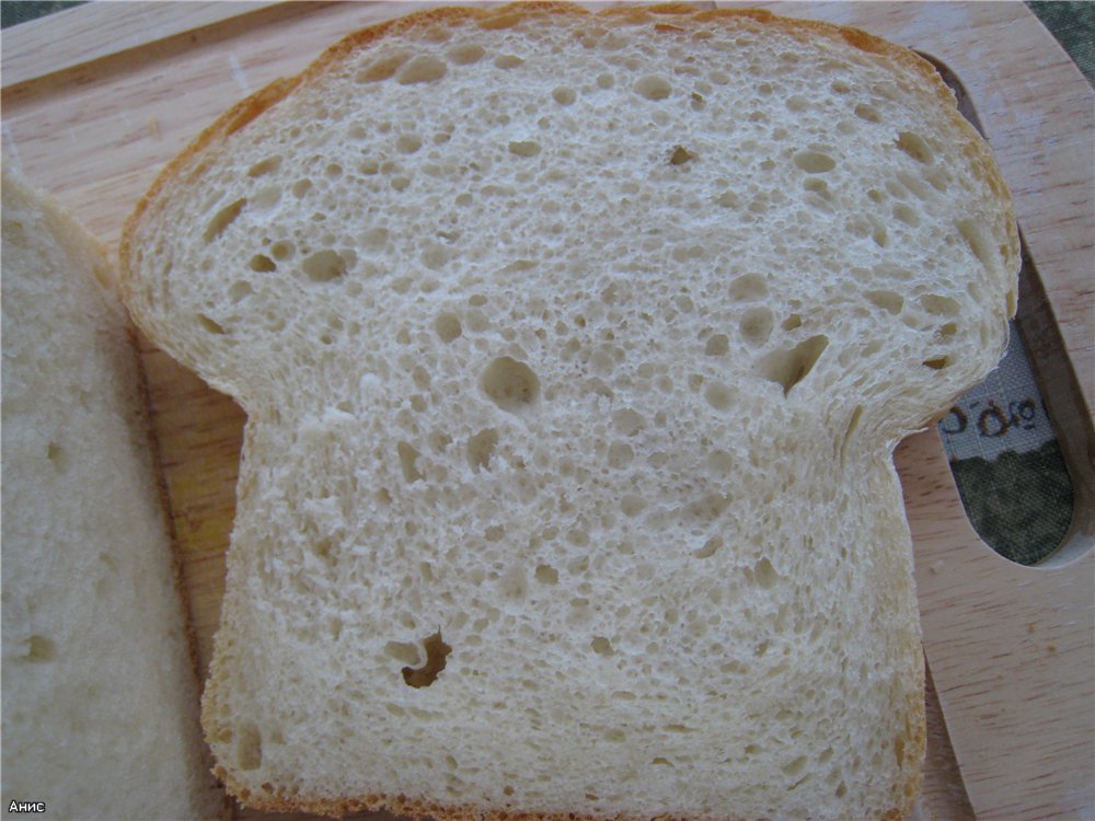 Wheat-potato tin bread (oven)