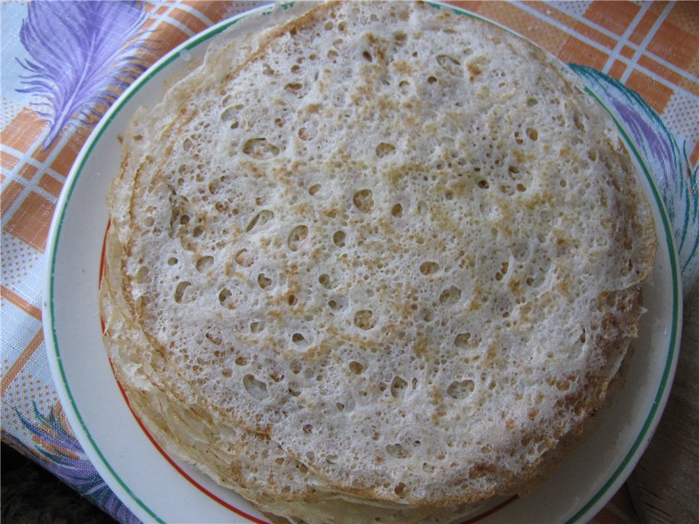 Pancakes Granny, tagapag-alaga