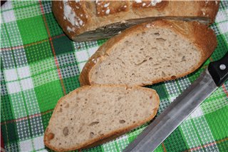 Bretons brood (Pain de Breton) in de oven