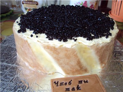 Barili e panini con caviale (torte)