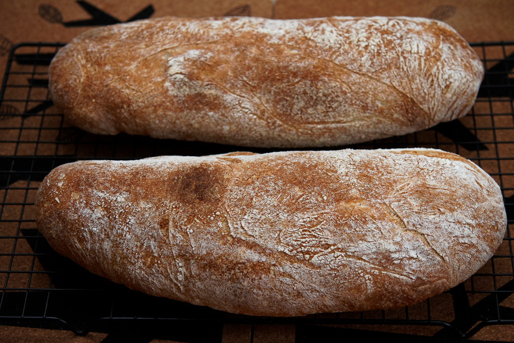 Pane vecchio di Como (Pane di Como Antico) nel forno