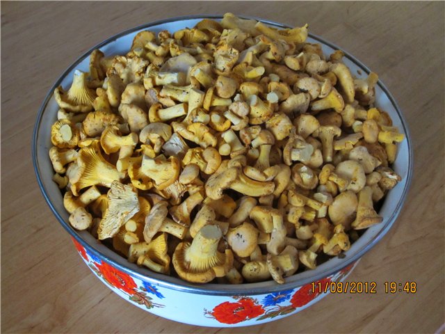 Gà sốt phô mai chanterelle