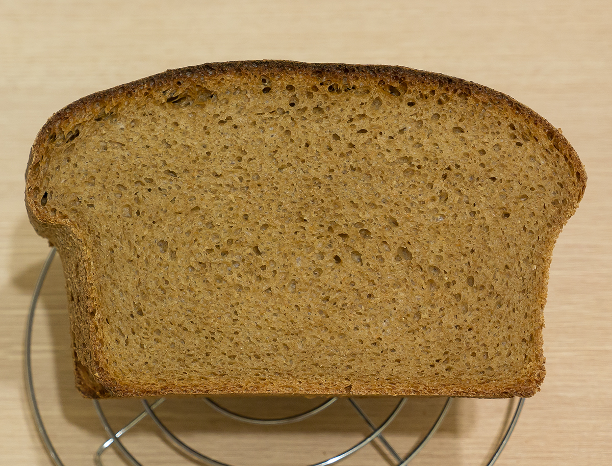 Pane di segale e grano con lievito naturale Per tutti i giorni