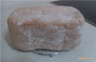 Bread loaf from the pan (oven)