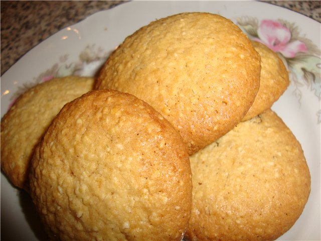 Biscotti di farina d'avena facili come sgusciare le pere