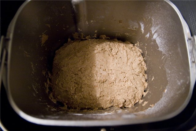 Pan de centeno de verdad (panificadora)