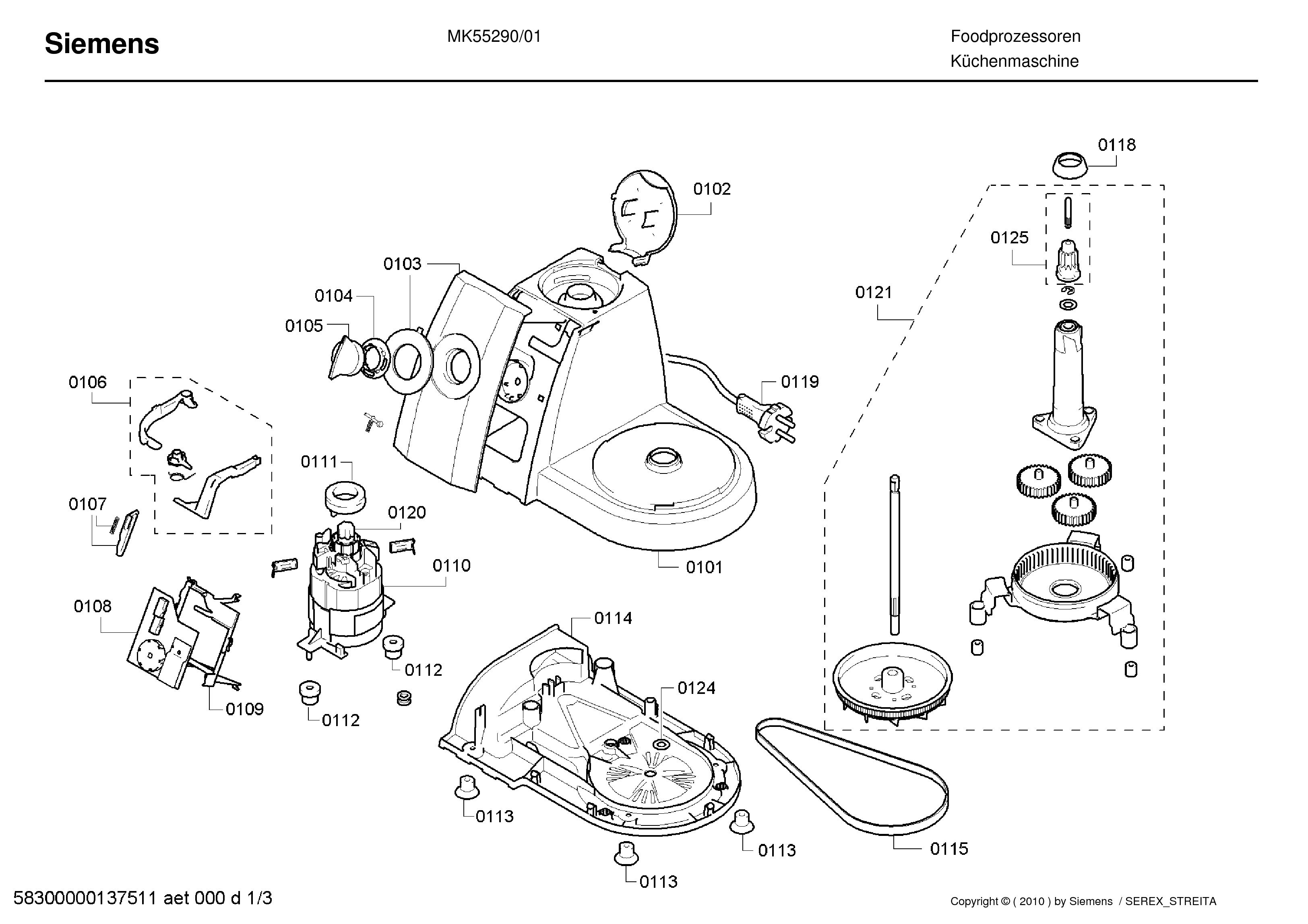 Bosch konyhai robotgép - kockákra vágva!