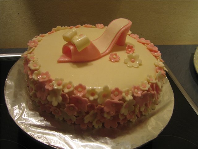 Cakes with shoes