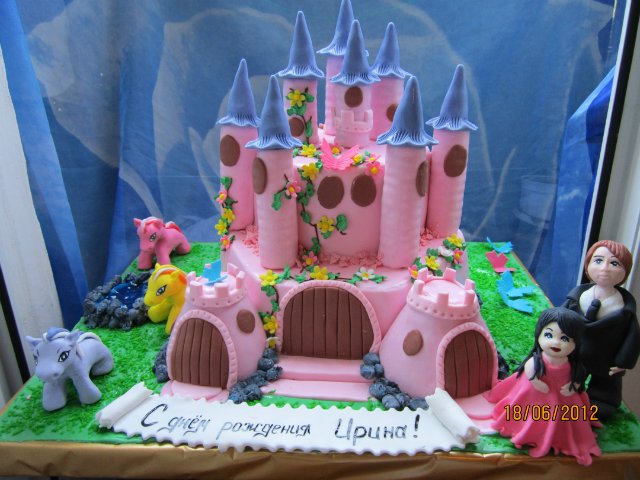 Castles, palaces, houses (cakes)