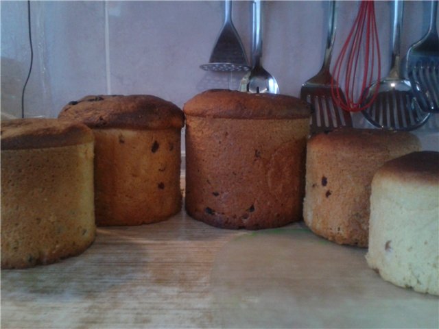 Kulich กับ Myasoedovskaya ในเตาอบ (เจ้านายชั้นสูง)