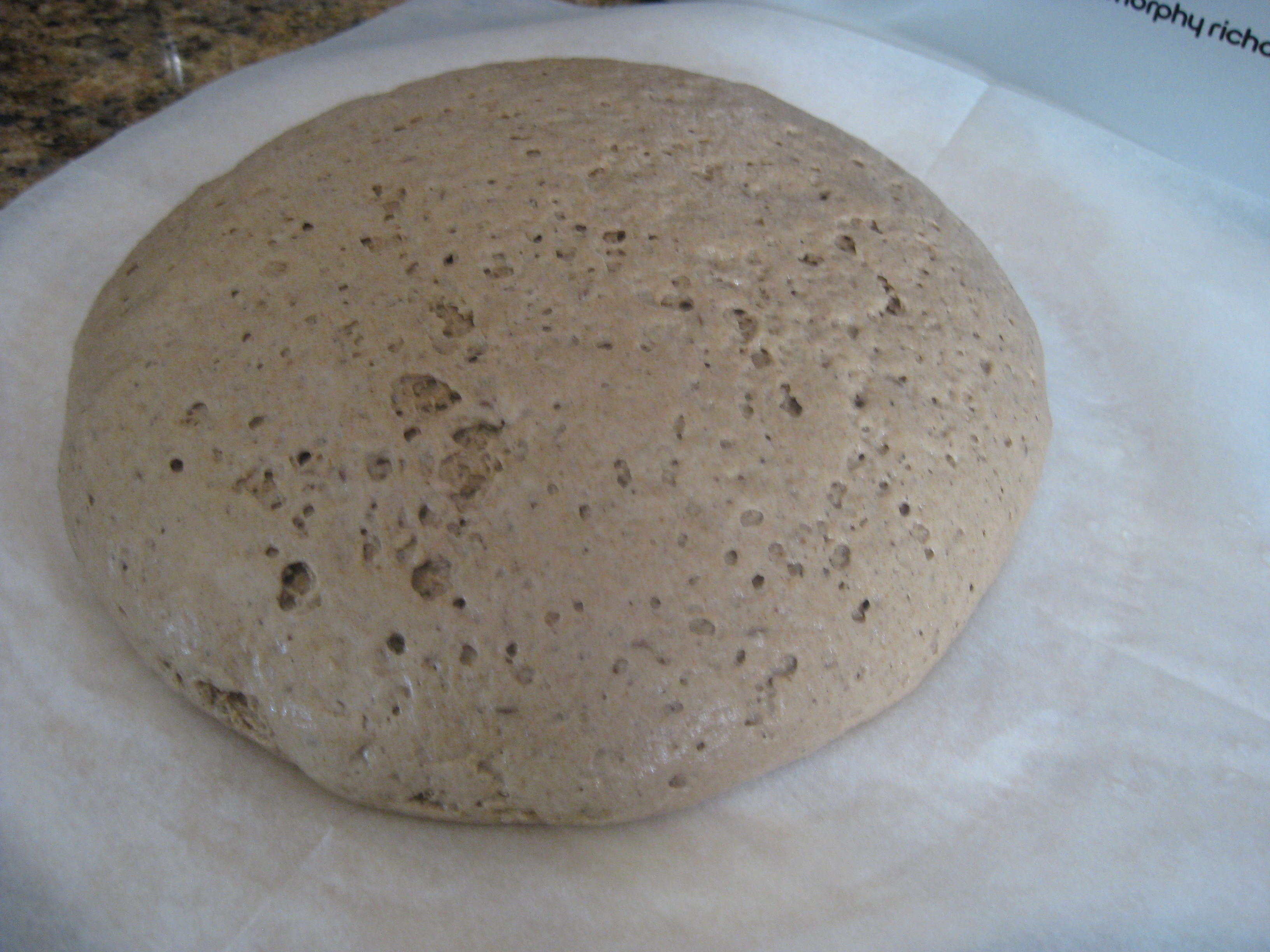 Pane di segale a base di russo