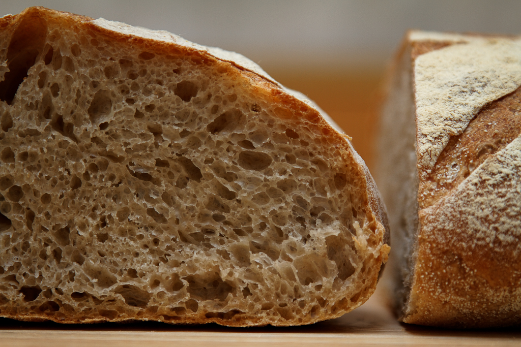 Buckwheat bun on a big bag (oven)