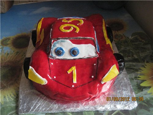 Torte basate sul cartone animato Cars