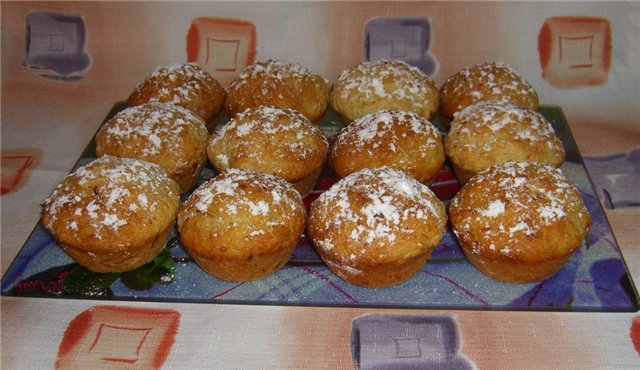 Cupcake alle zucchine con cocco