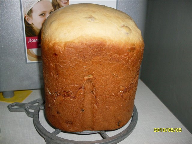 Kulich Royal bummer in a bread maker