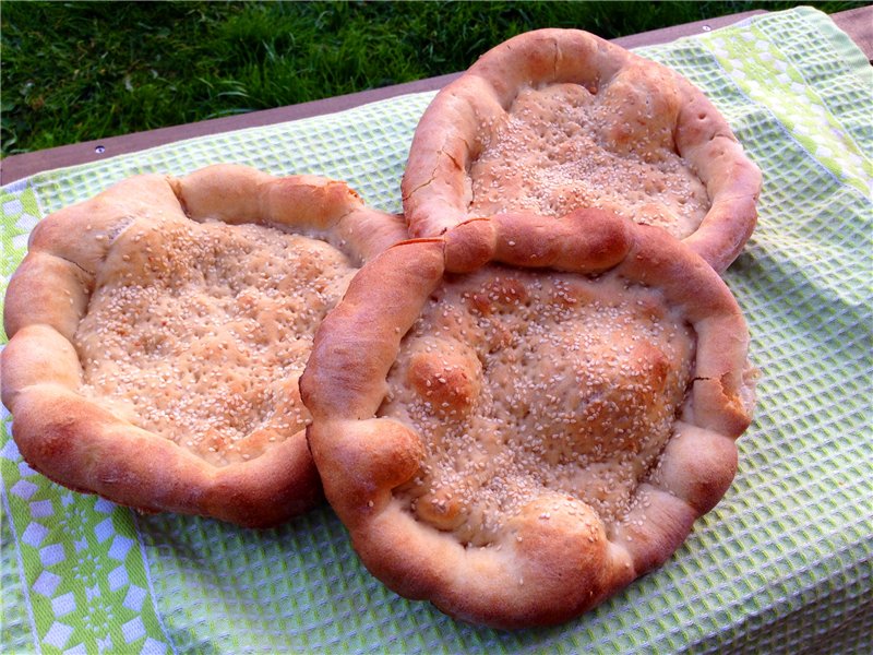 Uzbek cakes and bread, recipes