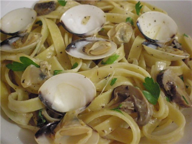 Pasta de vieires