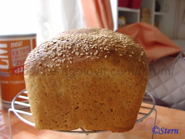 Brewed wheat bread (oven)