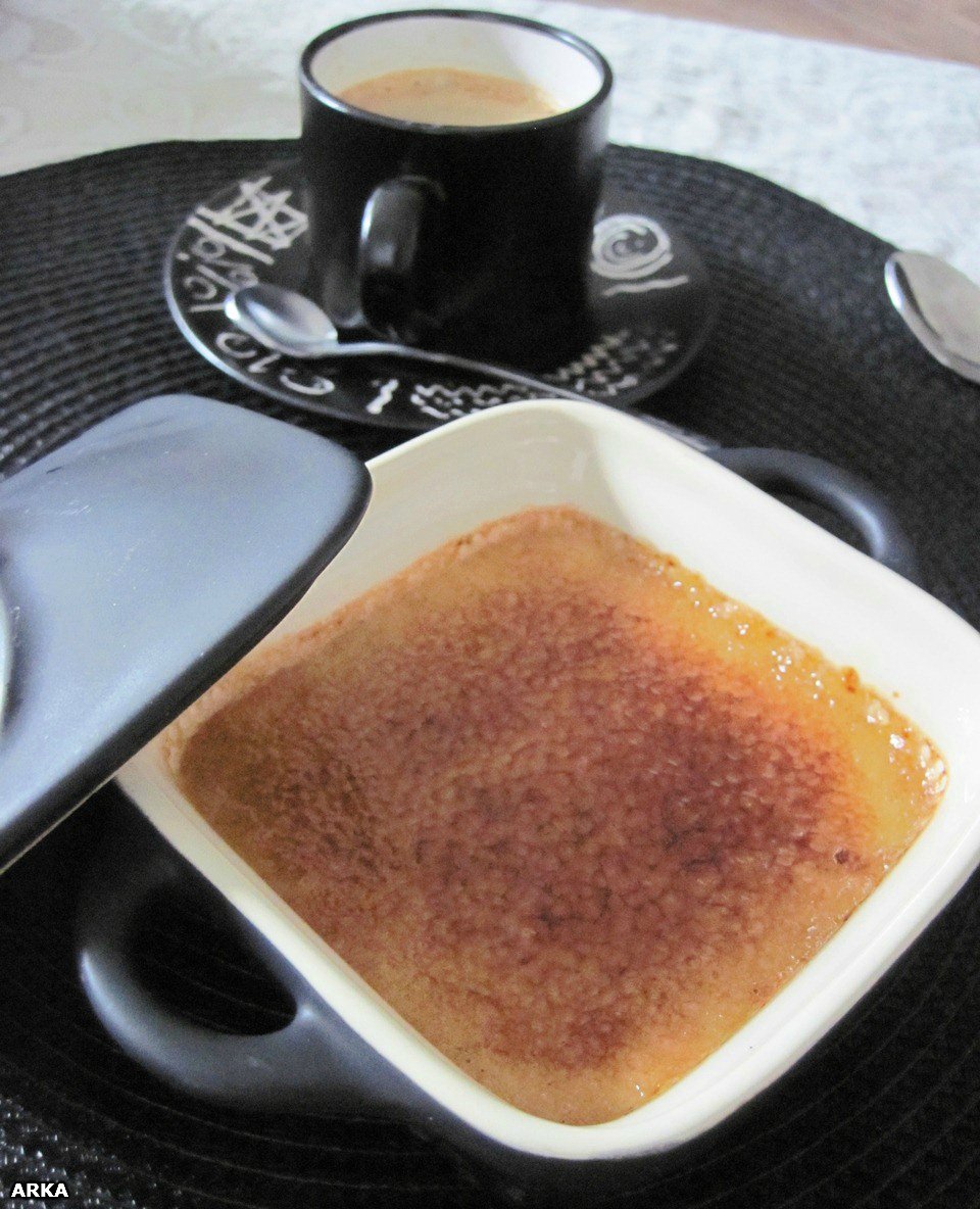 Creme brulee kokosnøtt