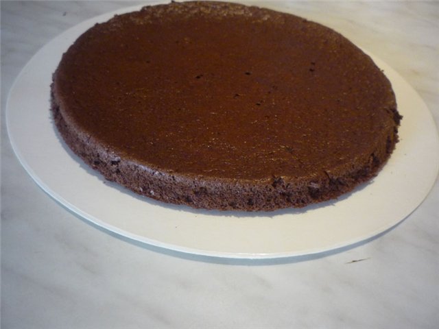 Pera-tsokolate crustillian cake