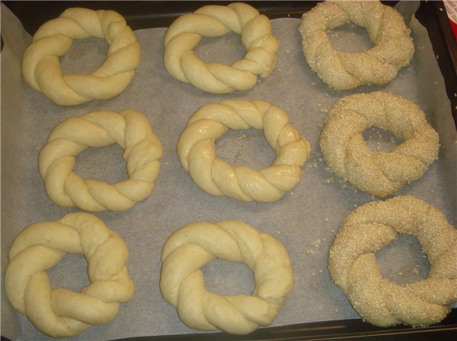 Bagels turcos (Simity)