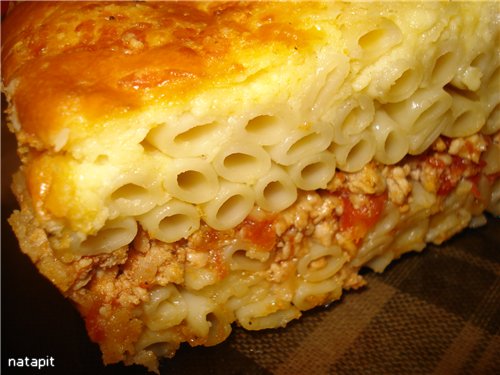 Chicken Pastizio Casserole