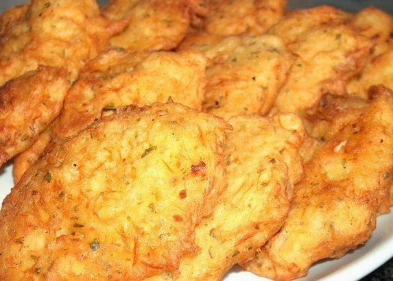 Buñuelos de pescado de bacalao