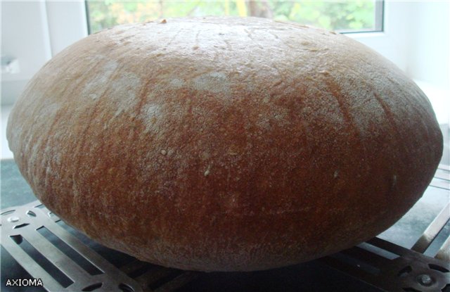 Italian bread (Ann Thibeault) in the oven