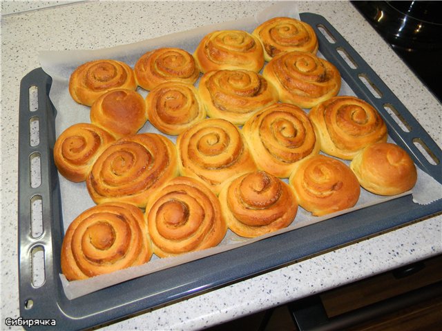 Bollos de cuajada de calabaza