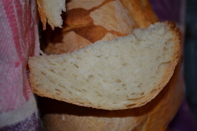 Pane da tavola bianco a lunga durata (forno)