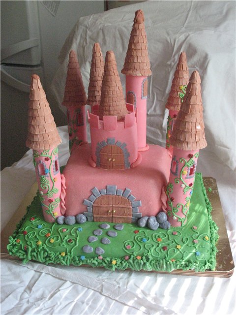 Castles, palaces, houses (cakes)