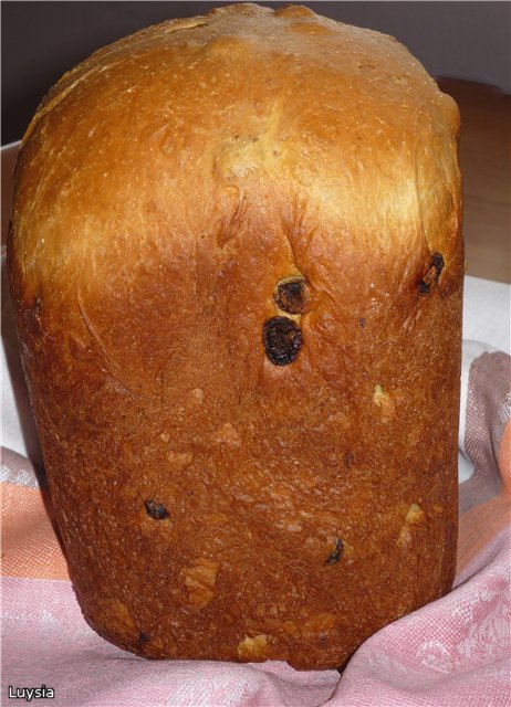 Kulich cu suc de lămâie Citrice (filtru de pâine)