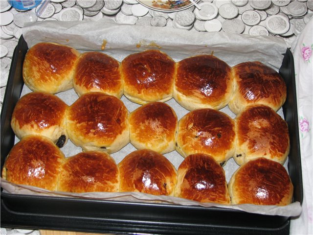 Pan de cuajada en una panificadora