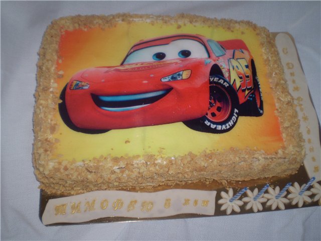 Torte basate sul cartone animato Cars