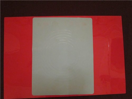 Articoli in silicone (stampi, tappeti, nappe, guanti, ecc.)