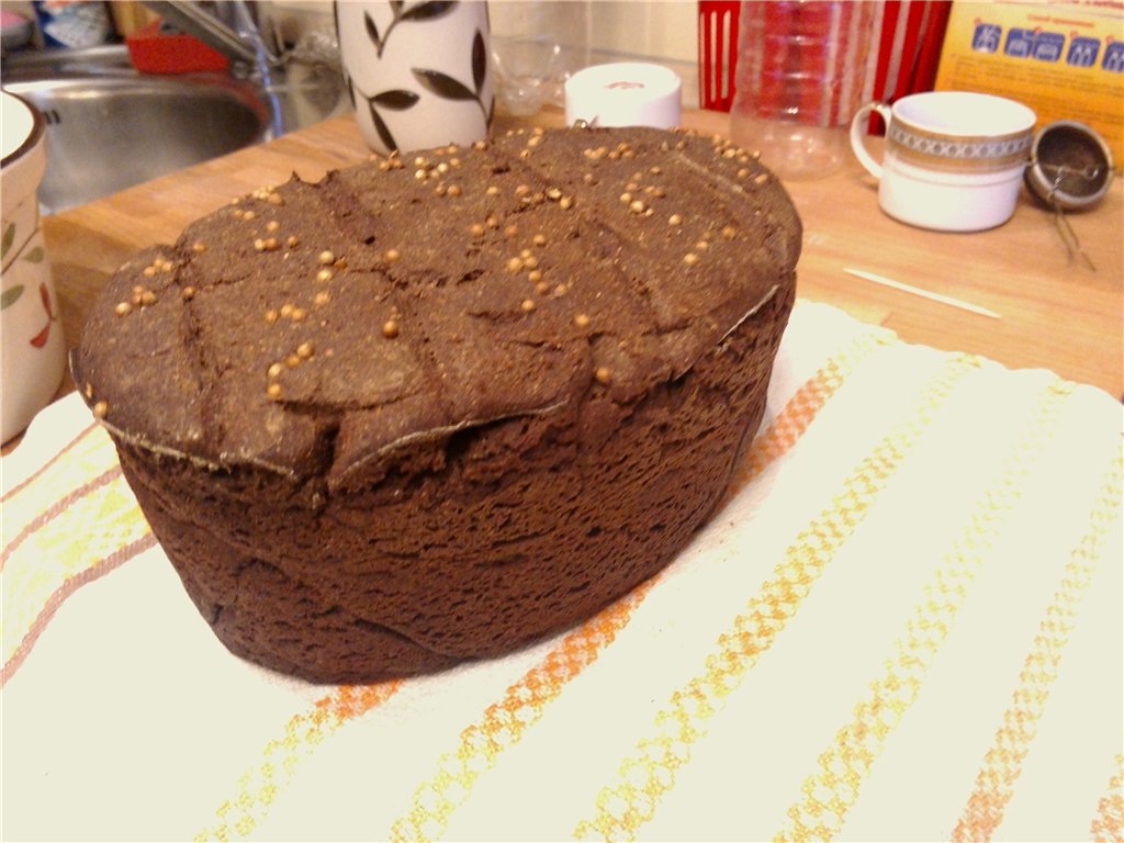 El pan de centeno es real (sabor casi olvidado). Métodos de horneado y aditivos.