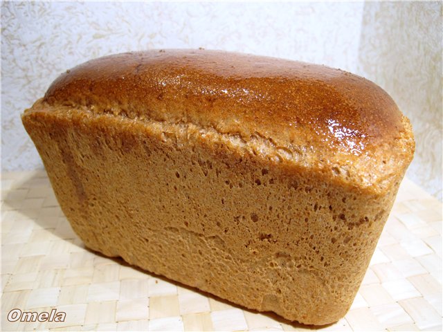 Pane integrale con lievito naturale (al forno)