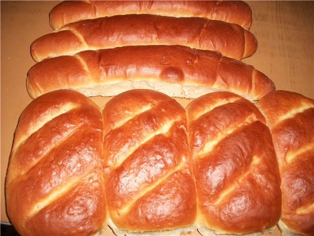 Mini loafs with sour cream