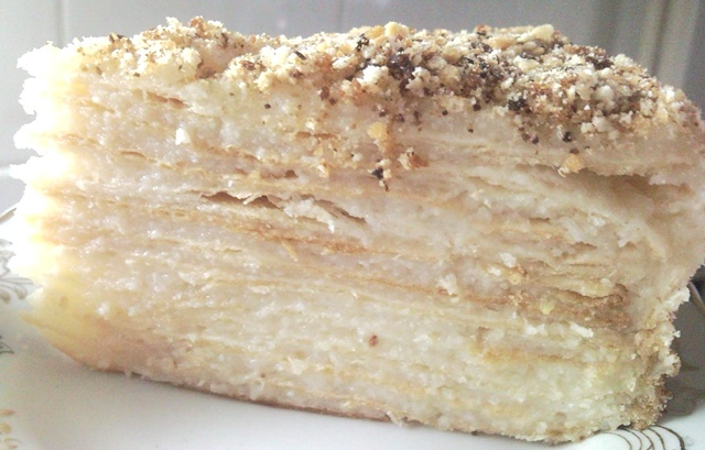 Pastel de Napoleón (magro)