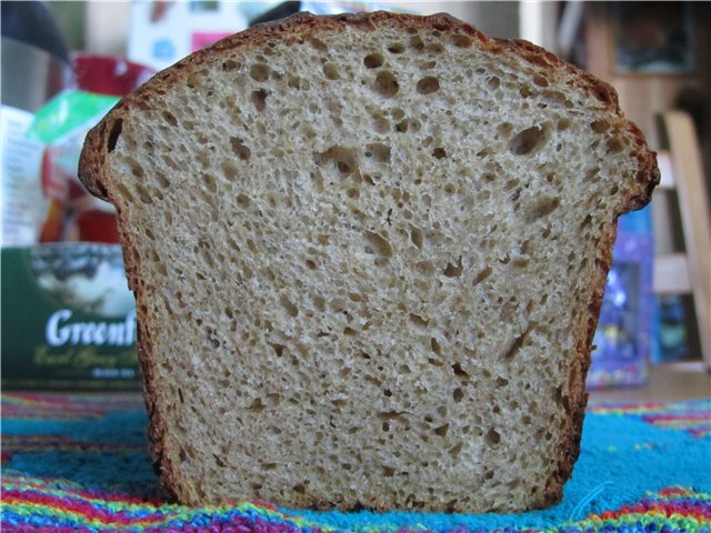 Brewed wheat bread (oven)