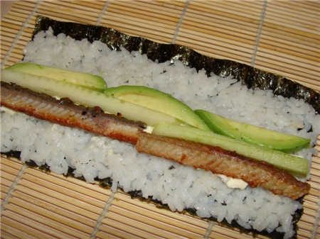 Sushi casero